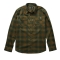SALTY CREW FATHOM LONG SLEEVE TECH FLANNEL EARTH