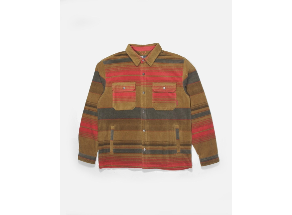 SALTY CREW KEEL POLAR SHIRT WASHED RED