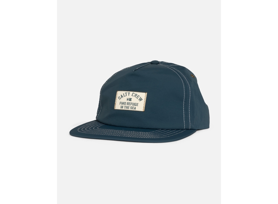 SALTY CREW EVEN KEEL STRAPBACK HAT BLACK