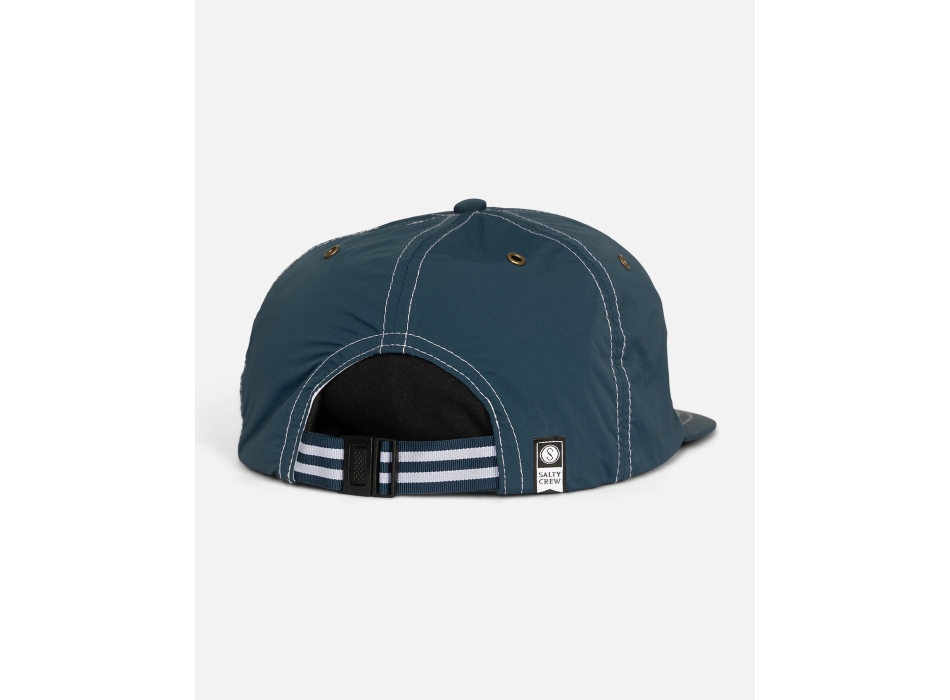 SALTY CREW EVEN KEEL STRAPBACK HAT BLACK