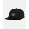 SALTY CREW EVEN KEEL STRAPBACK HAT BLACK