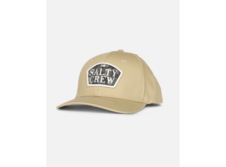 SALTY CREW FILLER UP 6 PANEL HAT KHAKI