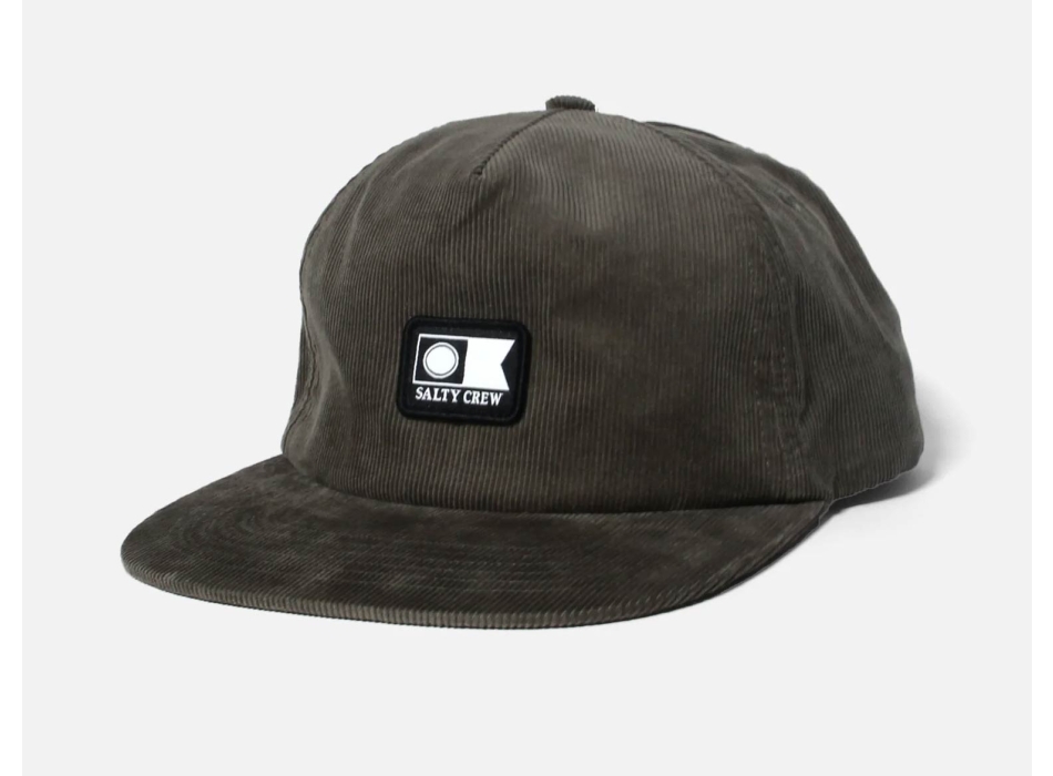 SALTY CREW FLAGSHIP CORD SNAPBACK