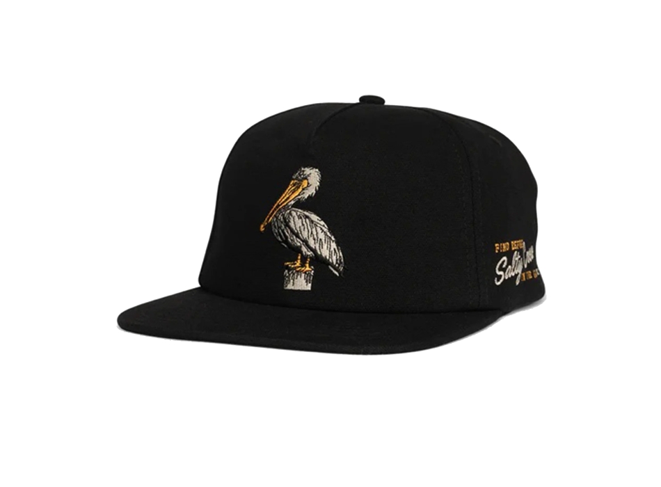 SALTY CREW COASTAL SNAPBACK BLACK