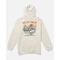 SALTY CREW DOWNTIME HOOD FLEECE MOONBEAM