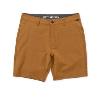 SALTY CREW DRIFTER 19” HYBRID WALKSHORT BONE BROWN