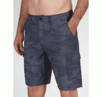 SALTY CREW DRIFTING 2 CARGO HYBRID WALKSHORT 19" BLACK CAMO