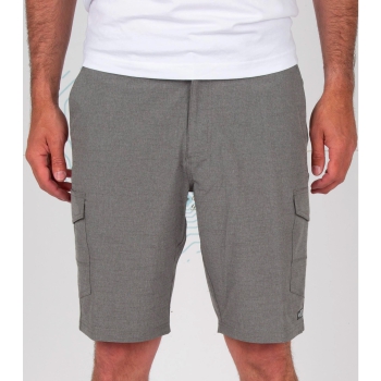 SALTY CREW DRIFTING 2 CARGO HYBRID WALKSHORT 20" GREY