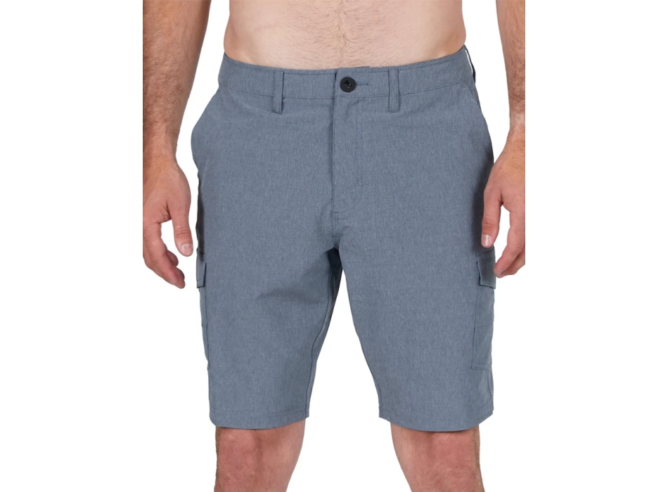 SALTY CREW DRIFTING 2 CARGO HYBRID WALKSHORT 20" NAVY