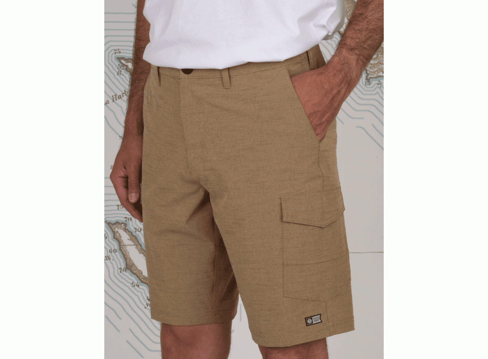 SALTY CREW DRIFTING 2 CARGO HYBRID WALKSHORT 20" TOBACCO