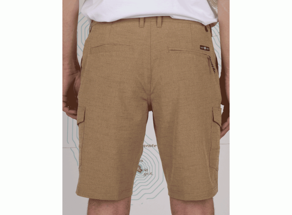 SALTY CREW DRIFTING 2 CARGO HYBRID WALKSHORT 20" TOBACCO