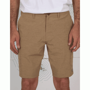 SALTY CREW DRIFTING 2 CARGO HYBRID WALKSHORT 20" TOBACCO