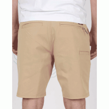 SALTY CREW DRIFTER 2 PERFORATED HYBRID WALKSHORT 19" KHAKI