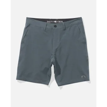 SALTY CREW DRIFTER SLUB HYBRID WALKSHORT 19" DEEP SEA
