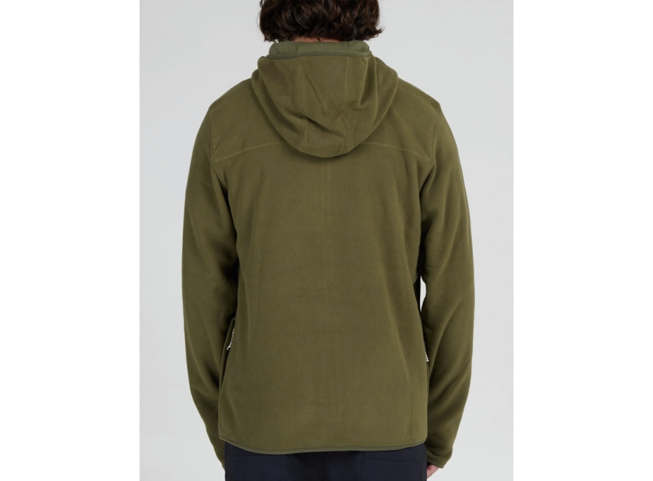 SALTY CREW EBBTIDE ZIP HOODY POLAR FLEECE OLIVE