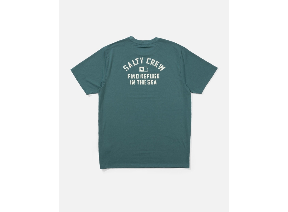 SALTY CREW EVEN KEEL TECH T-SHIRT UPF50+ HYDRO