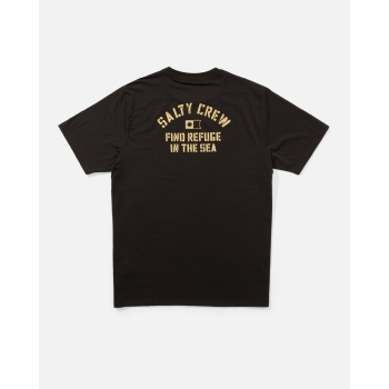 SALTY CREW EVEN KEEL TECH T-SHIRT UPF50+ PHANTOM