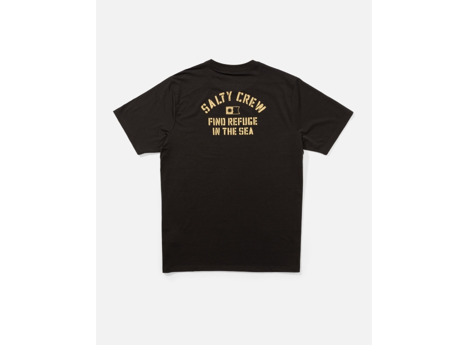 SALTY CREW EVEN KEEL TECH T-SHIRT UPF50+ PHANTOM