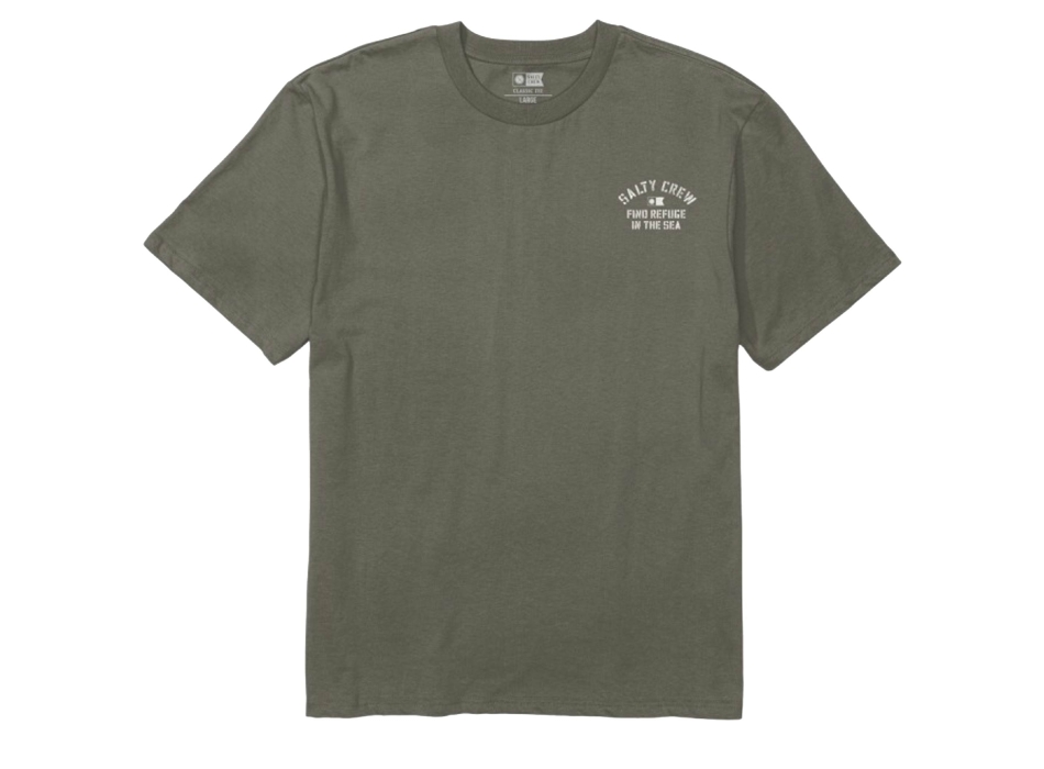 SALTY CREW EVEN KEEL VINTAGE CLASSIC T-SHIRT DUSTY OLIVE