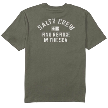SALTY CREW EVEN KEEL VINTAGE CLASSIC T-SHIRT DUSTY OLIVE