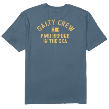 SALTY CREW EVEN KEEL VINTAGE CLASSIC T-SHIRT SLATE