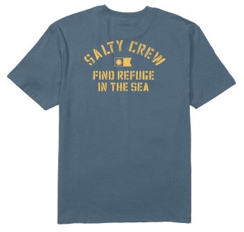 SALTY CREW EVEN KEEL VINTAGE CLASSIC T-SHIRT SLATE