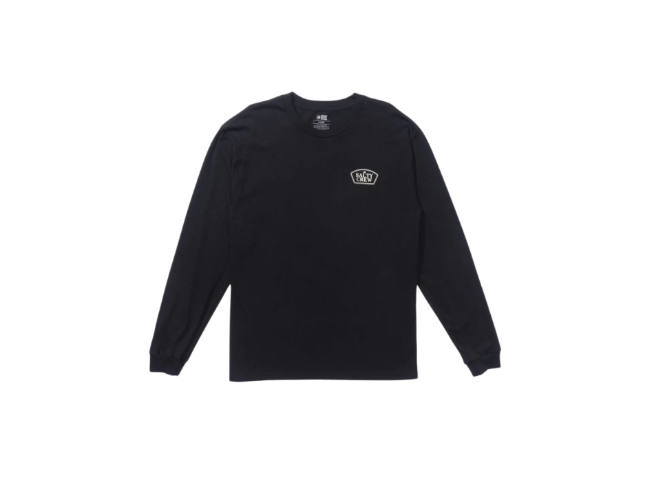 SALTY CREW FILLER UP LONG SLEEVE T-SHIRT BLACK