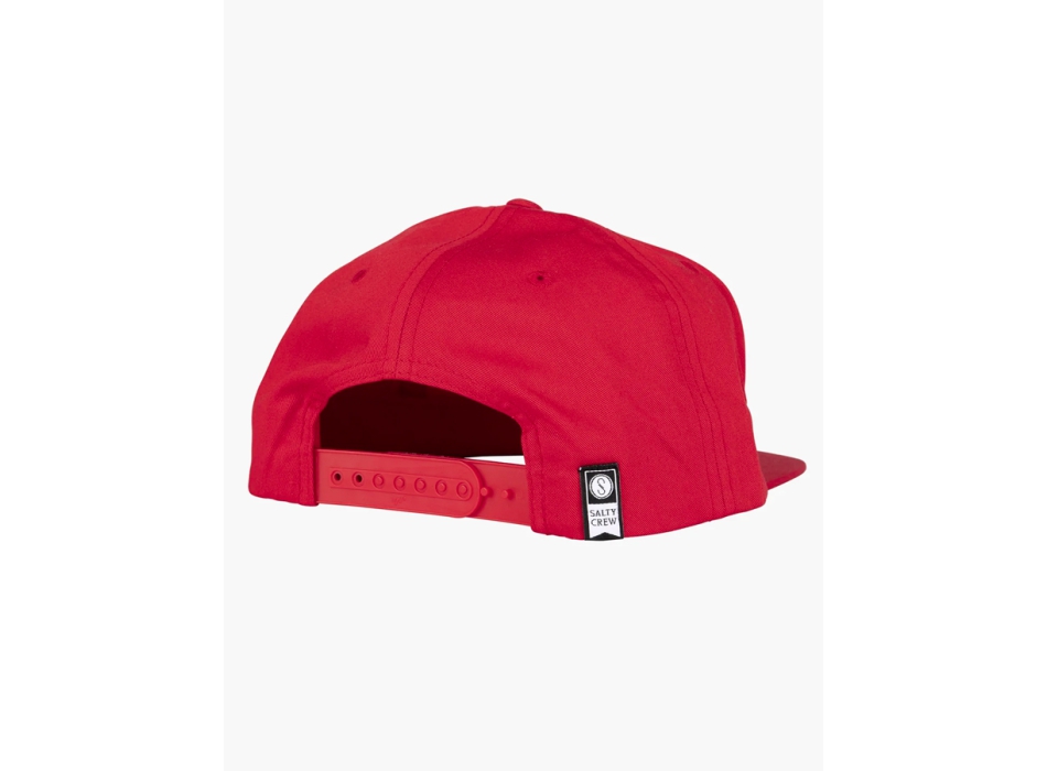 SALTY CREW FISHHEAD 5 PANEL RED