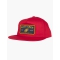 SALTY CREW FISHHEAD 5 PANEL RED