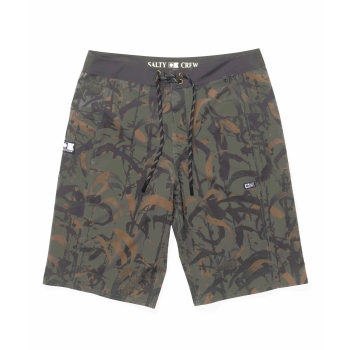SALTY CREW FLAGSHIP BOARDSHORTS 22" DUSTY OLIVE