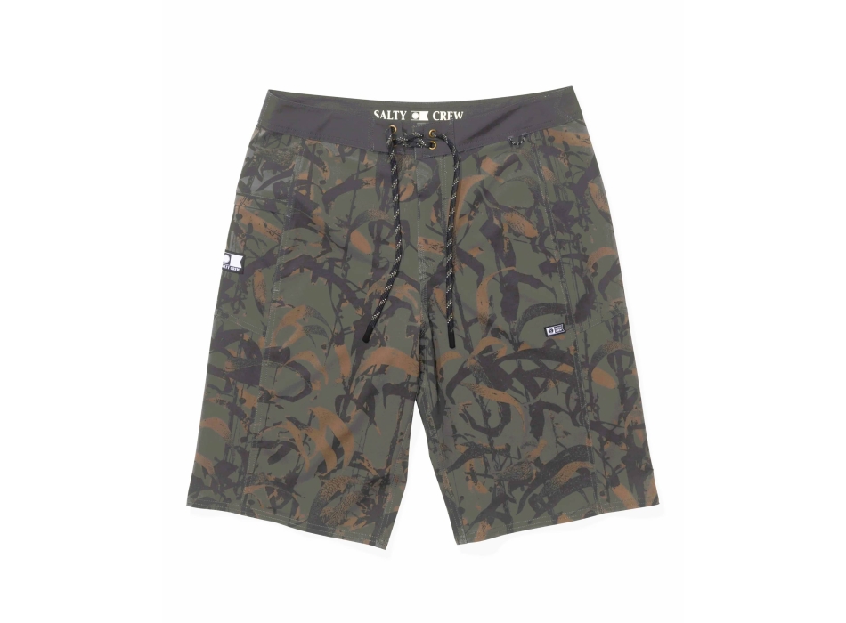 SALTY CREW FLAGSHIP BOARDSHORTS 22" DUSTY OLIVE
