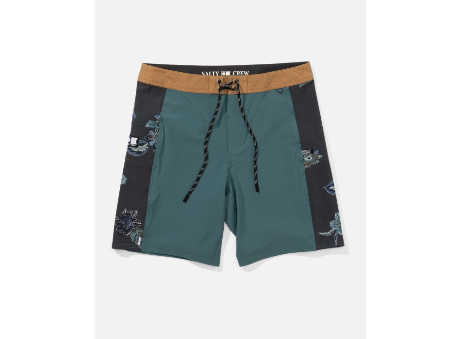 SALTY CREW FLASHIP BOARDSHORT 19" MIDNIGHT NAVY