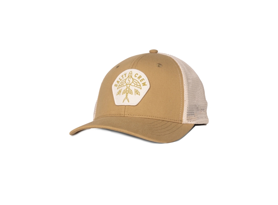 SALTY CREW FLYER OPS TRUCKER KHAKI