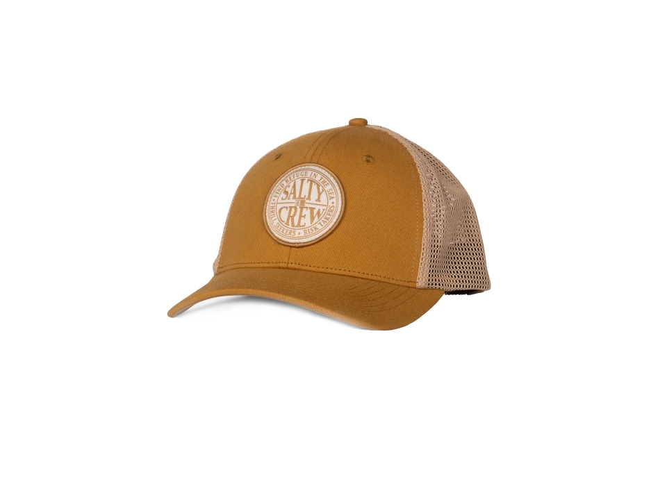 SALTY CREW GLOBAL TRUCKER BONE BROWN