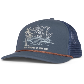 SALTY CREW GOOD TIMES FOAMIE TRUCKER BLUE FIN