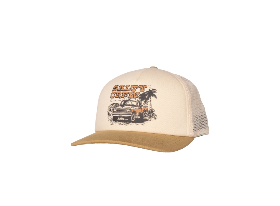 SALTY CREW GOODS TIME TRUCKER OFF WHITE KHAKI