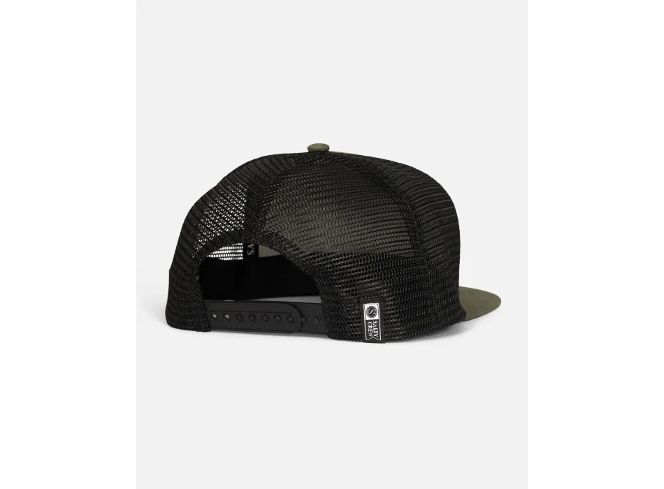 SALTY CREW GOOD TIMES TRUCKER HAT OLIVE