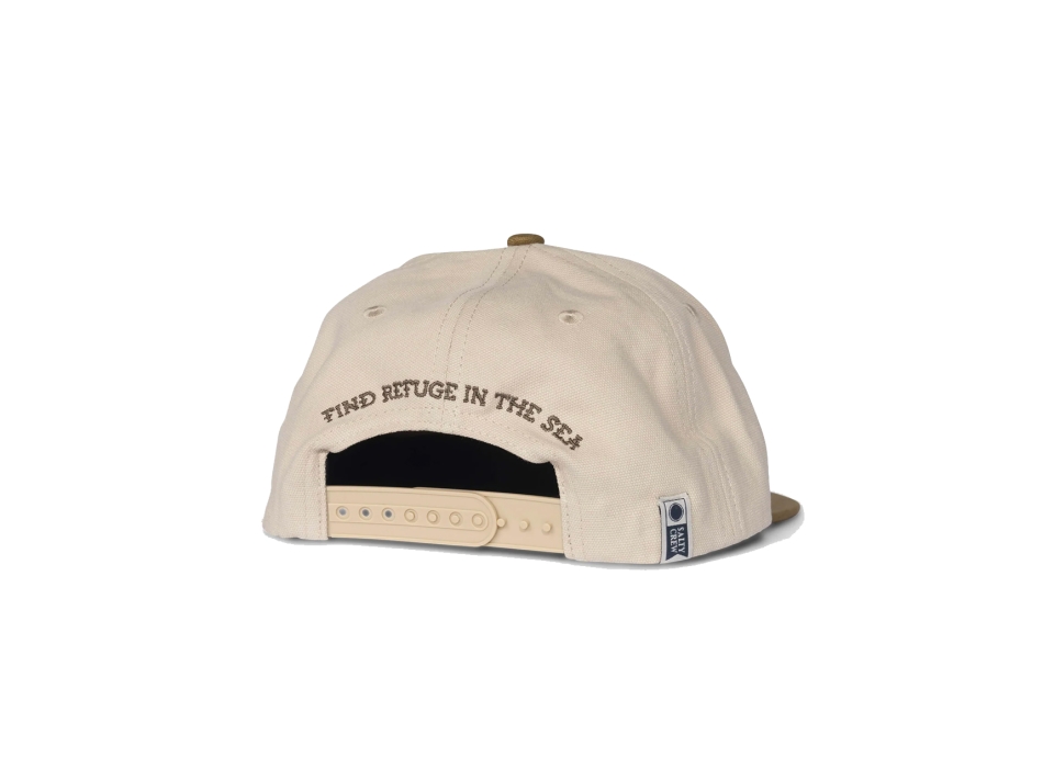 SALTY CREW HOPPER 5 PANEL OYSTER BROWN