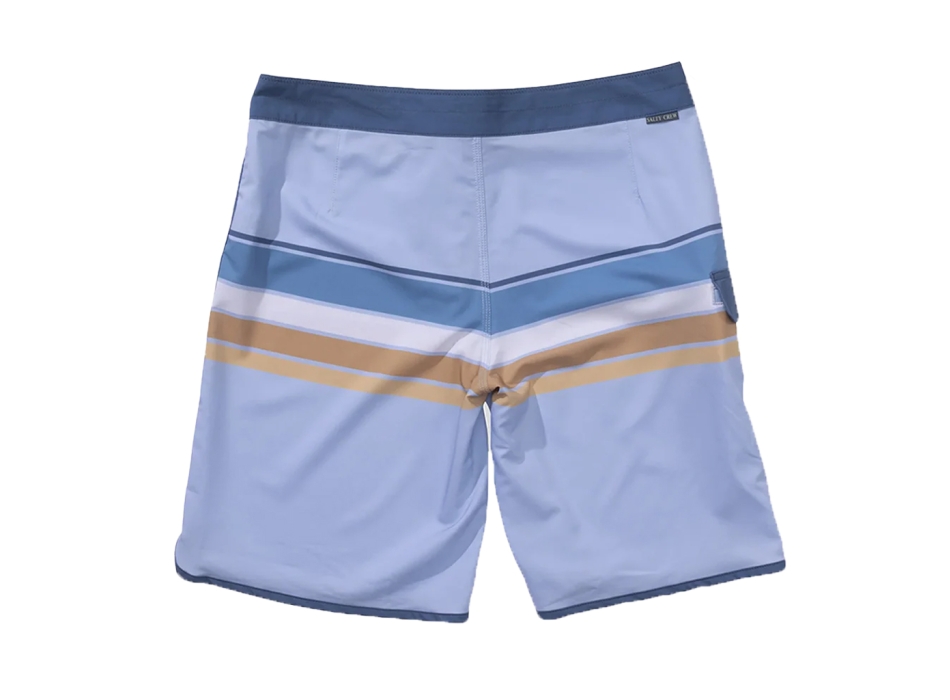 SALTY CREW LATERAL LINE BOARDSHORT 19" LIGHT BLUE
