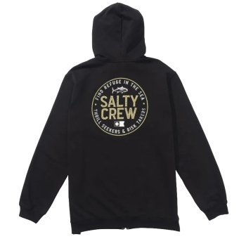 SALTY CREW LEGENDARY ZIP FLEECE BLACK