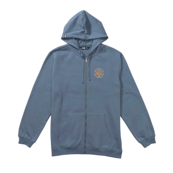 SALTY CREW LEGENDARY ZIP FLEECE SLATE