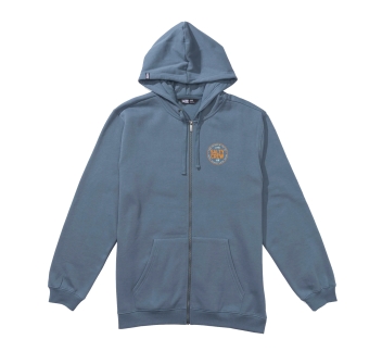 SALTY CREW LEGENDARY ZIP FLEECE SLATE