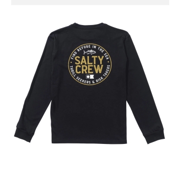 SALTY CREW LEGENDARY LONG SLEEVE BLACK