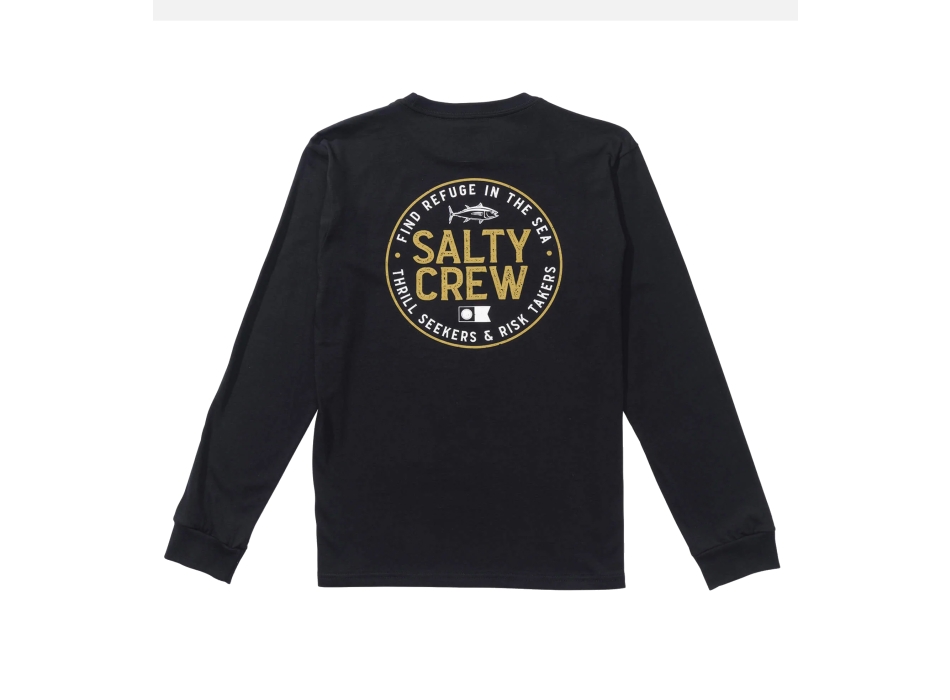 SALTY CREW LEGENDARY LONG SLEEVE BLACK
