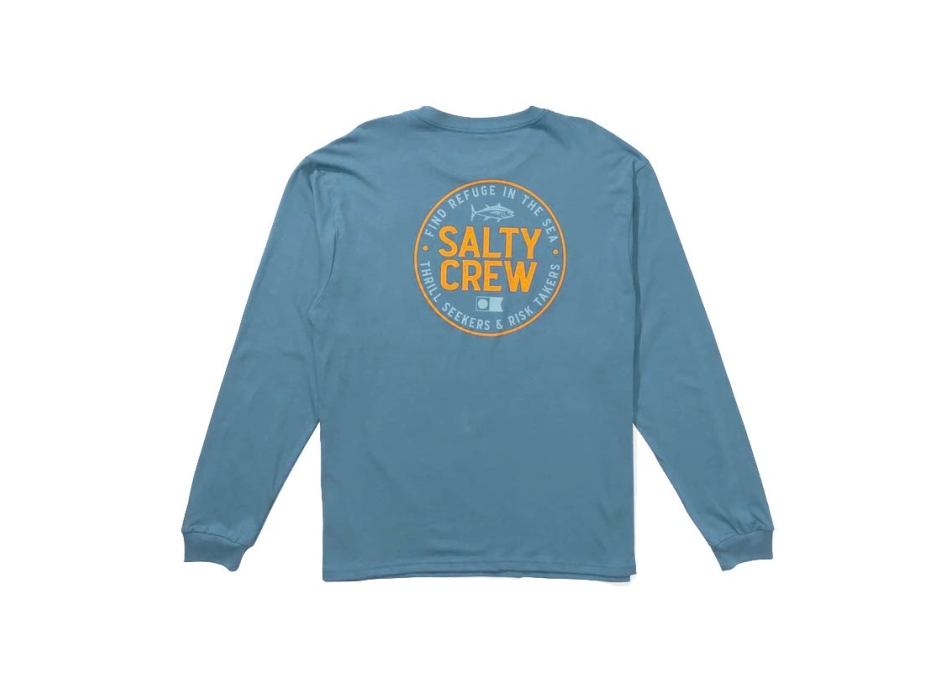 SALTY CREW LEGENDARY LONG SLEEVE SLATE