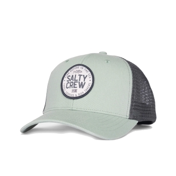 SALTY CREW LEGENDARY RETRO TRUCKER MACKEREL CHARCOAL