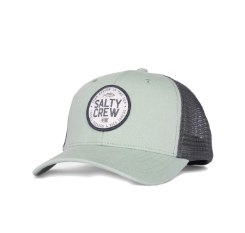 SALTY CREW LEGENDARY RETRO TRUCKER MACKEREL CHARCOAL