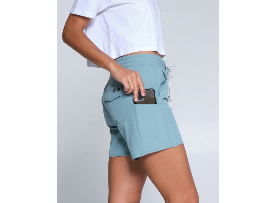 SALTY CREW LOOKOUT UTILITY SHORT DUSTY TURQ