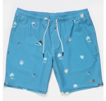SALTY CREW LOW TIDE BOARDSHORTS 20" MARINE BLUE