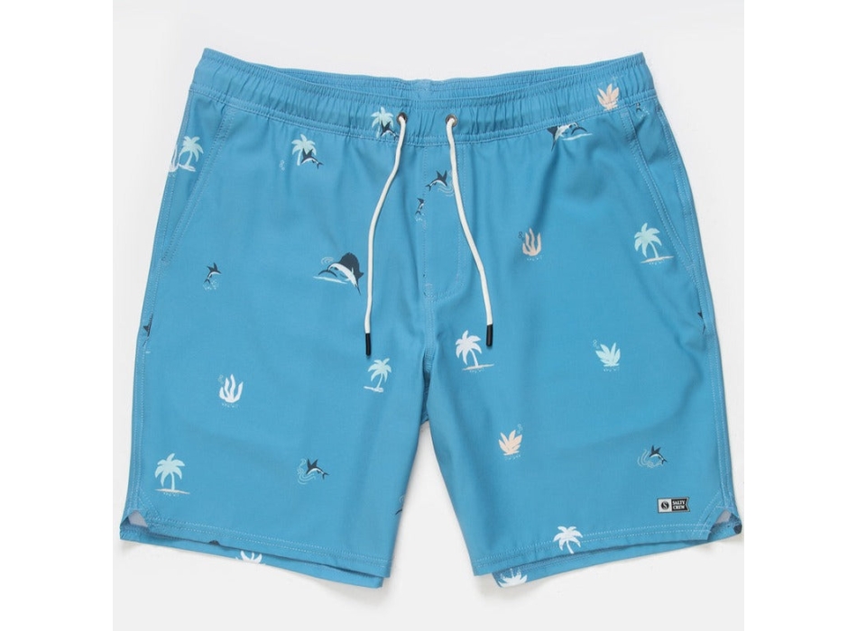 SALTY CREW LOW TIDE BOARDSHORTS 20" MARINE BLUE